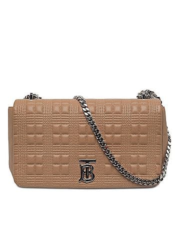 Burberry Medium Quilted Lambskin Lola Crossbody (view 1)