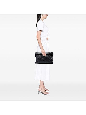 Balenciaga Lambskin Motocross Classic Clip Clutch L (view 2)