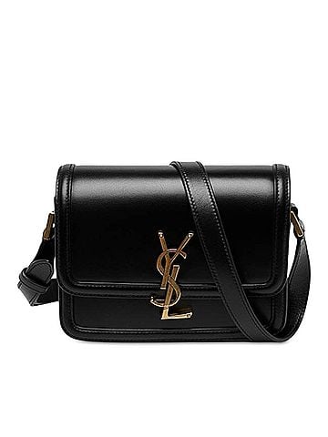 Saint Laurent Small Calfskin Solferino Satchel In Box (view 1)