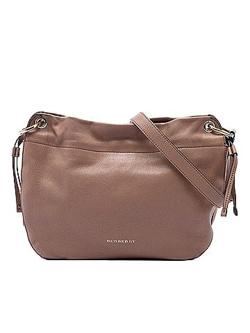 Burberry Small Grained Calfskin and House Check Canvas Bingley Crossbody (view 1)
