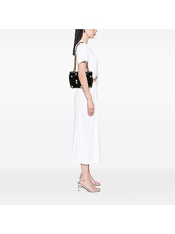 Valentino Medium Nappa Roman Stud Satchel (view 2)