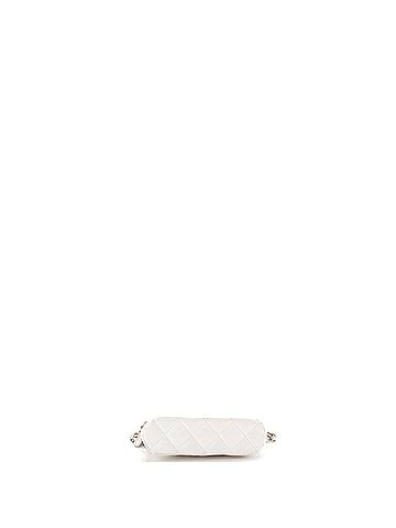 Chanel CC Dome Zip Clutch with Chain Quilted Caviar Mini (view 2)