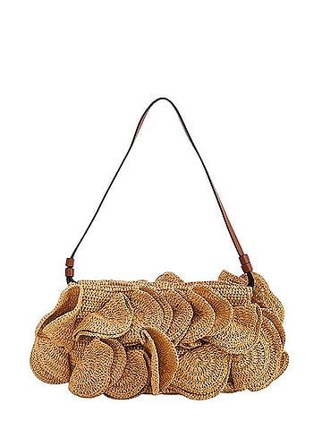 FARM Rio Flower Raffia Shoulder Bag Shoulder Bag (view 1)