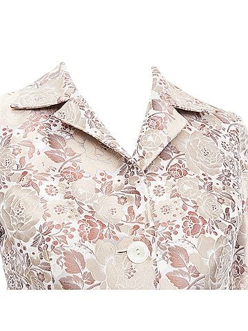Dolce & Gabbana Dolce Gabbana Floral Jacquard Blazer Jacket (view 2)
