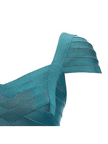 Herve Leger Herve Leger Cap Sleeve Sweetheart Dress (view 2)