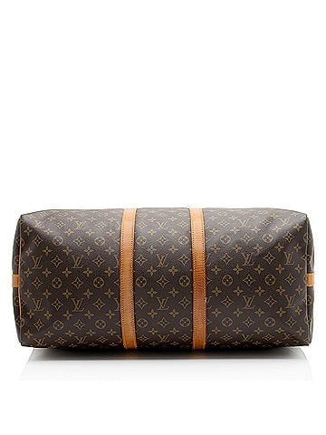 Louis Vuitton Louis Vuitton Vintage Monogram Canvas Keepall Bandouliere 55 Duffle (view 2)
