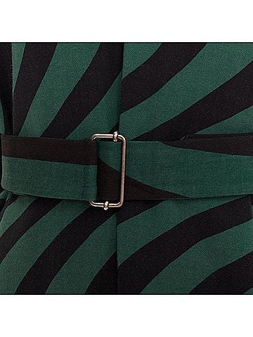 Dries Van Noten Dries Van Noten 2017 Graphic Belted Dress (view 2)