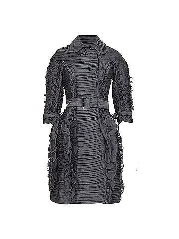 Burberry Burberry 2010 Silk Ruffle Trench (view 1)
