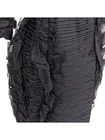 Burberry Burberry 2010 Silk Ruffle Trench (view 2)