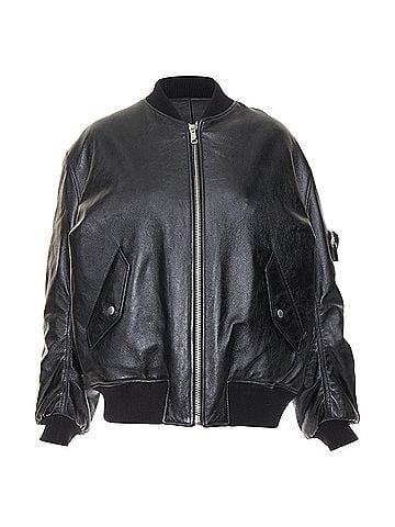 Prada Prada Lambskin Triangle Pouch Bomber (view 1)