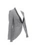 Rag & Bone 100% Wool Gray Rag &amp; Bone Checked Wool Leather Blazer Size 2 - photo 4