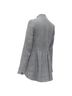 Rag & Bone 100% Wool Gray Rag &amp; Bone Checked Wool Leather Blazer Size 2 - photo 6