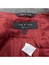 Rag & Bone 100% Wool Gray Rag &amp; Bone Checked Wool Leather Blazer Size 2 - photo 8