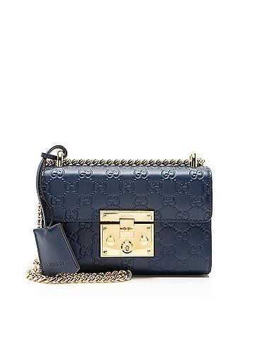 Gucci Gucci Guccissima Leather Padlock Small Shoulder Bag (view 1)