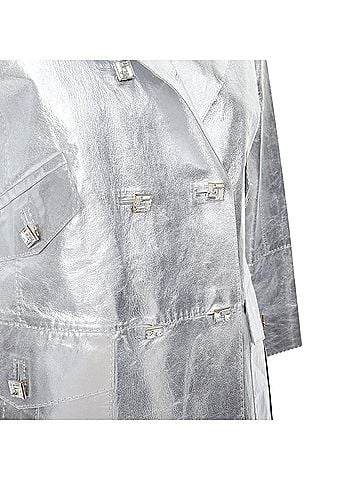 Louis Vuitton Louis Vuitton Leather Crystal Jacket (view 2)
