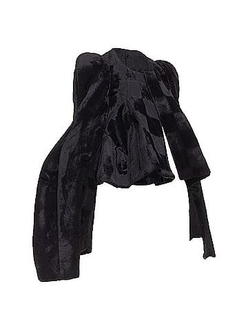 Comme des Garçons Comme Des Garcons 2019 Velvet Checkered Jacket (view 2)