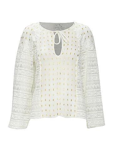 Temperley LONDON Temperley London Lace Bohemian Top (view 1)