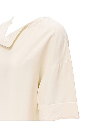 The Row The Row Silk Asymmetric Boxy Dress (view 2)