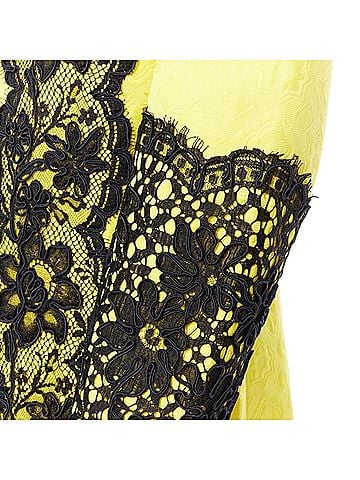 Christian Lacroix Christian Lacroix Yellow Lace Jacket (view 2)