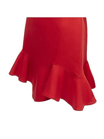 Alexander McQueen Alexander Mcqueen Wool Crepe Dress (view 2)