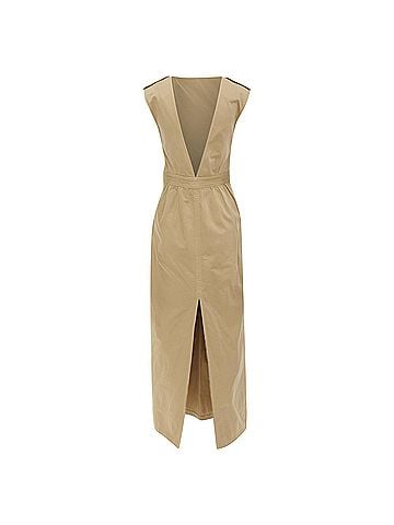 Dries Van Noten Dries Van Noten 2020 Runway Brown Utility Pocket Dress (view 2)