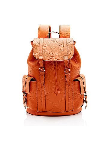 Gucci Gucci GG Jumbo Leather Backpack (view 1)