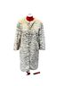 Faz Not Fur Print Multi Color Coat Size XS - photo 1