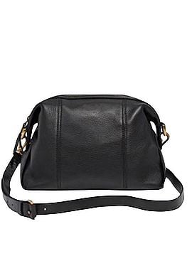 Madewell mini Glasgow camera bag, crossbody Leather Crossbody Bag (view 1)