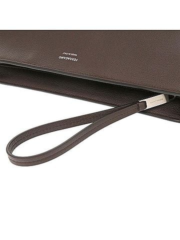 Salvatore Ferragamo Leather Soft Pouch (view 2)