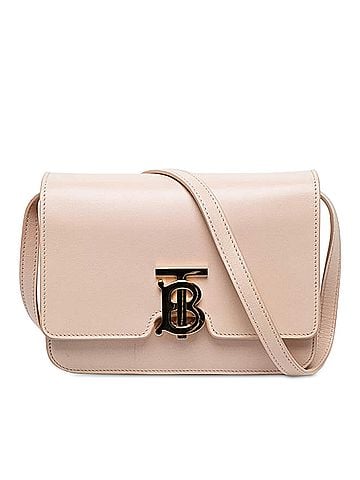 Burberry Small Smooth Calfskin TB Crossbody (view 1)