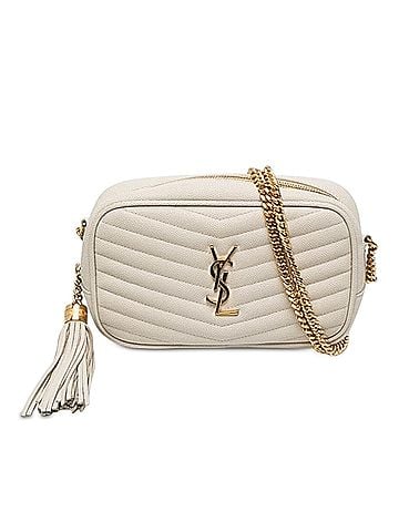 Saint Laurent Mini Grain de Poudre Monogram Lou Tassel Camera Bag (view 1)