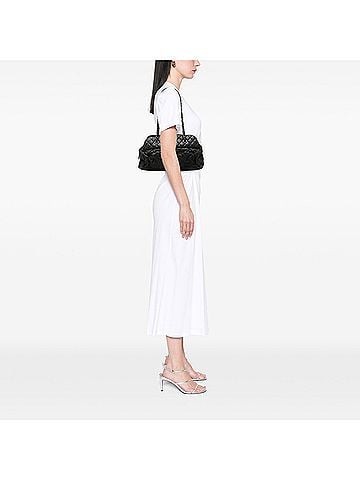 Chanel Quilted Iridescent Calfskin Chic Quilt Bowling Bag (view 2)