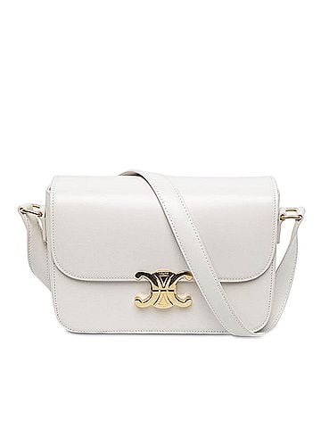 Céline Classique Shiny Calfskin Triomphe Crossbody (view 1)