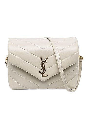 Saint Laurent Toy Matelasse Calfskin Monogram LouLou Crossbody (view 1)