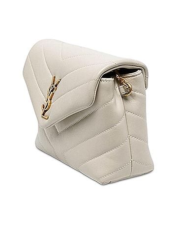 Saint Laurent Toy Matelasse Calfskin Monogram LouLou Crossbody (view 2)