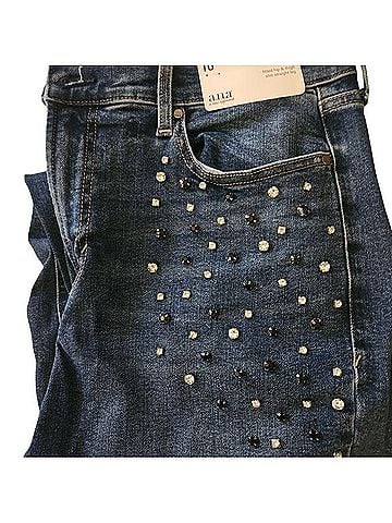 A.n.a High-Rise Straight Jeans (view 1)
