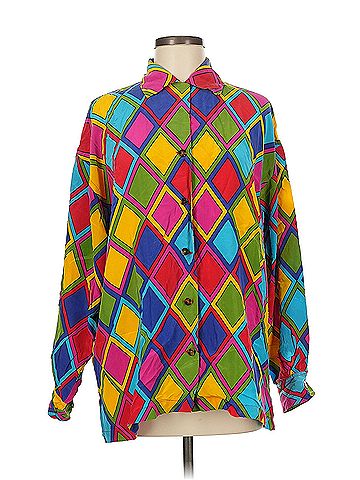 K.I.K.I.T K.I.K.I.T Long Sleeve Silk Top (view 1)