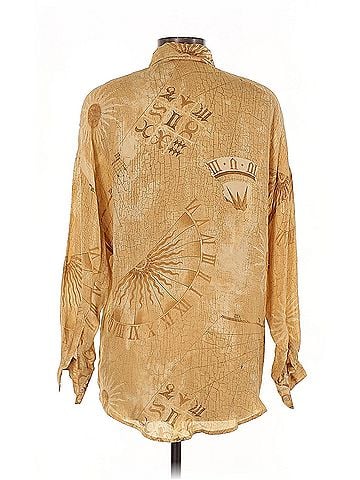 Linda Allard Ellen Tracy Linda Allard Ellen Tracy Long Sleeve Silk Top (view 2)