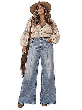 Levi's Ribcage Bell Jeans (view 1)