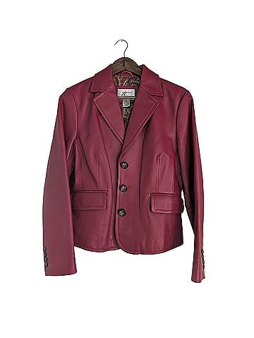Madison & Max Leather Jacket (view 1)