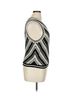 Gap 100% Cotton Chevron-herringbone Black White Sleeveless Top Size XL - photo 3