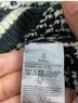 Gap 100% Cotton Chevron-herringbone Black White Sleeveless Top Size XL - photo 5