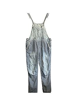 Free People Herringbone Denim Overalls Jumpsuit (view 1)