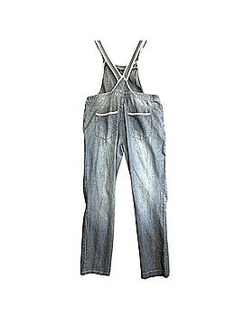 Free People Herringbone Denim Overalls Jumpsuit (view 2)
