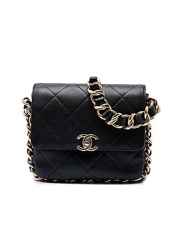 Chanel Small Quilted Calfskin Framing Chain Flap (view 1)