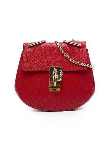 Chloé Mini Leather Drew Crossbody (view 1)