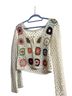 Debut Floral White Jacket Size M - photo 1