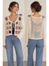 Debut Floral White Jacket Size M - photo 3
