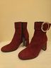 Napoleoni Red Ankle Boots Size EU 37 - photo 3