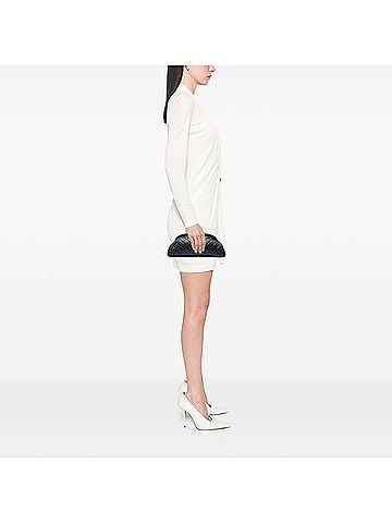 Chanel Quilted Caviar Timeless Kisslock Clutch (view 2)